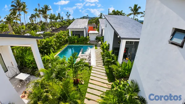 casas vacacionales y villas - Villa nueva amueblada 2 hab. a 250 m de Playa Las Ballenas – Las Terrenas 16