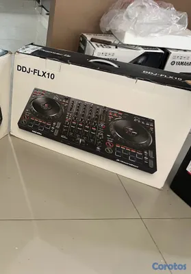 camaras y audio - Controlador DJ Pioneer DJ DDJ-FLX10 - 4 Canales con Pantallas en Jogs 2