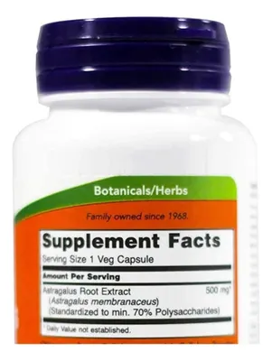 Salud y Equipamiento Médico - Astragalo 500 Mg Now Foods - Unida - Unidad A $3032 2