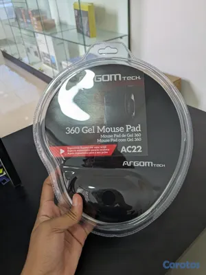 accesorios para electronica - Mouse Pad Argom Tech AC22 con Gel – Soporte Ergonómico para Muñeca 2
