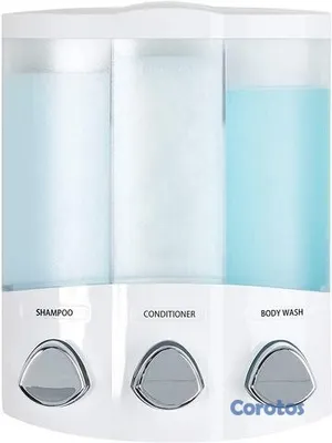 decoración y accesorios - BETTER LIVING PRODUCTS, BLANCO 76354 EURO SERIES TRIO DISPENSADOR DE JABÓN  2