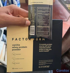 Proteína Factor Form Whey de suero de leche, sabor