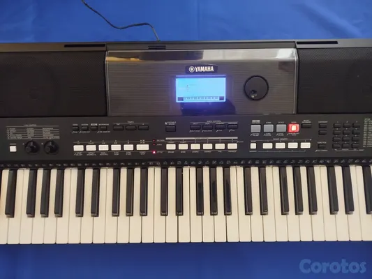 instrumentos musicales - PIANO YAMAHA PSR E433 5 OCTAVAS SENSIBLES PITCH BE 2