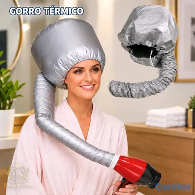 salud y belleza - Gorro térmico para cabello | Gorro térmico para cuidado capilar | Gorro térmico  5