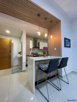 apartamentos - Apartamento moderno en alquiler / Con área Social 10