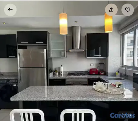 apartamentos - Apartamento amueblado, Piantini · Torre Armonía 6