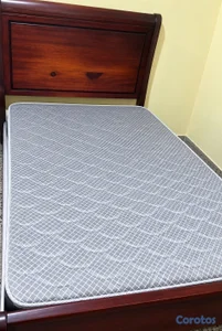 Cama completa de 54” pino tratado