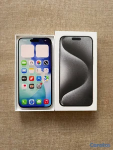 iphone 15 pro max white titanium 256 GB SIM FISICO
