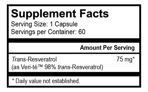 Salud y Equipamiento Médico - Naturecity Resveratrol 60caps - Unidad 2