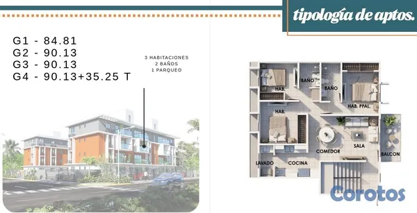 apartamentos - Proyecto en 📍 𝗦𝗮𝗻 𝗜𝘀𝗶𝗱𝗿𝗼, próximo a la Av. Ecológi 10