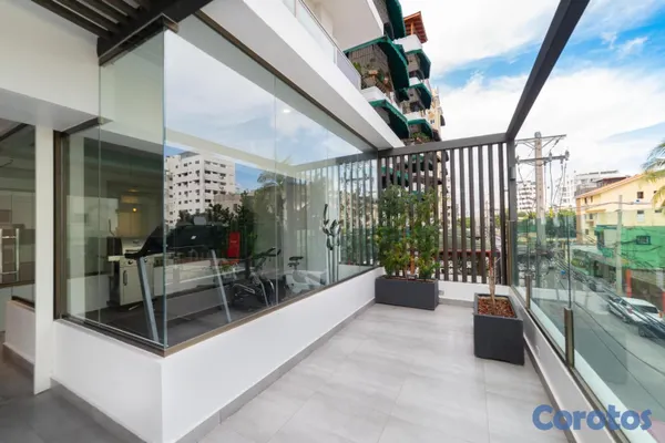 apartamentos - Apartamento amueblado en alquiler en Evaristo Morales, Santo Domingo 2