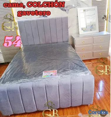 muebles y colchones - JUEGO DE HABITACION COMPLETO 3