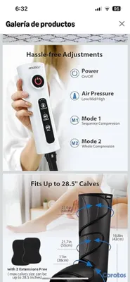 Salud y Equipamiento Médico - Masajeador de piernas 2