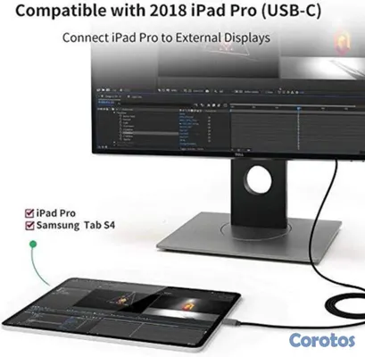 accesorios para electronica - CABLE USB C A MINI DISPLAYPORT 6 PIES KINGONE 5
