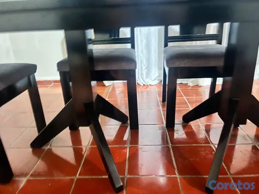 muebles y colchones - Comedor de 6 sillas 6