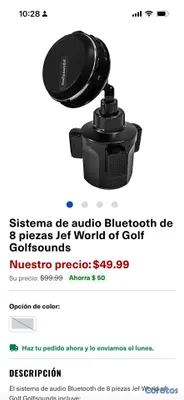 camaras y audio - Sistema de audio Bluetooth de 8 piezas Jef World o 5