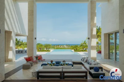 Contemporary Caribbean Estate Near Punta Espada Go