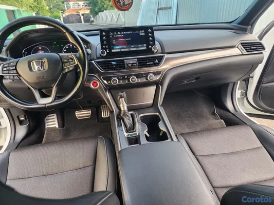 carros - Honda accord sport 1.5 turbo 2020 Americano Push botton, cámara cero choque. 9