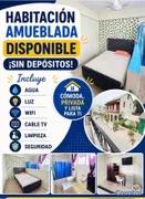 habitaciones y viviendas compartidas - habitacion amueblada en el centro de la ciudad santiago sin depositos