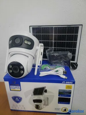 camaras y audio - CAMARA WIFI DE EXTERIOR TIPO DOMO 360° SOLAR AP- 1 3