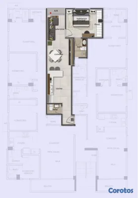 apartamentos - Hermoso apartamento en venta. 3