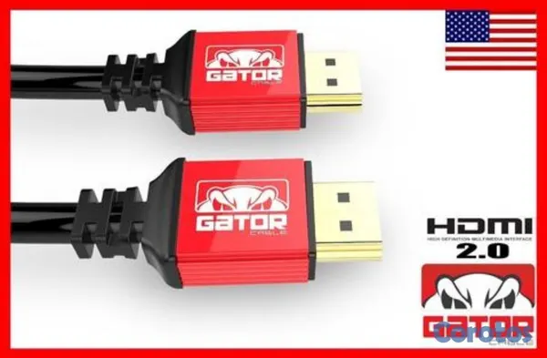 accesorios para electronica - CABLE HDMI 2.0 4K ULTRA HD HDR 6 PIES - GATOR 2