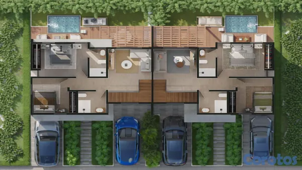 casas vacacionales y villas - Villas en Venta en Vista Cana, Punta Cana con Picuzzi Privado 10