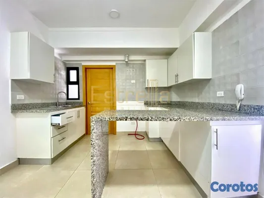 apartamentos - Apartamento en alquiler (140mt2) de 3 habitaciones en el sector Evaristo Morales 4