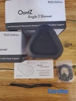 camaras y audio - Bocina OontZ Angle 3 SHOWER PLUS Waterproof Bluetooth recargable Con Alexa 2