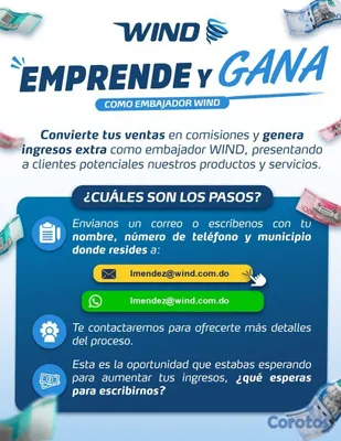 empleos disponibles - Embajador Wind  2