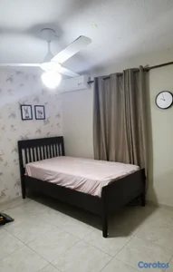 Vendo cama twin sin colchón por motivo de mudanza.