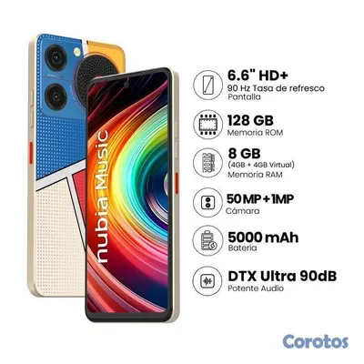 celulares y tabletas - ZTE Nubia Music 2