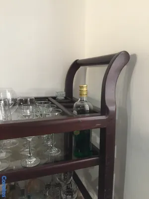 muebles y colchones - Bar en caoba.  4