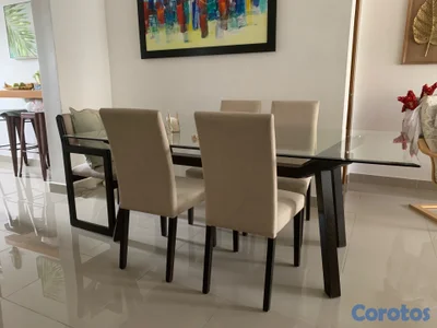 Mesa rectangular de comedor