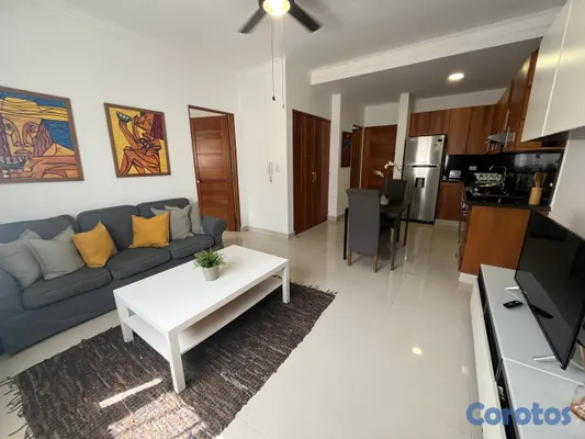 apartamentos - Apartamento Alquiler Amueblado Piantini  3