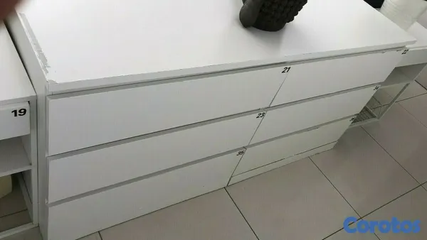 muebles y colchones - Gavetero color blanco comprado en IKEA 3