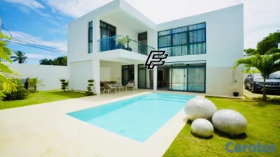 Lujosa Villa a Estrenar de 3 Habitaciones en Alquiler cerca de Playa Bonita
