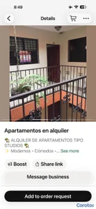 ALQUILA APARTAMENTO 