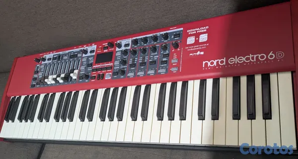instrumentos musicales - Piano Nord Electro 6d 61 Acepto Cambios  2