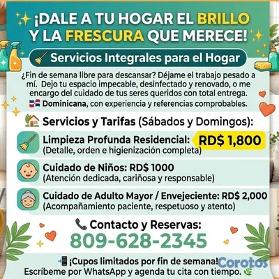 candidatos - OFREZCO MIS SERVICIOS COMO DOMÉSTICA  2