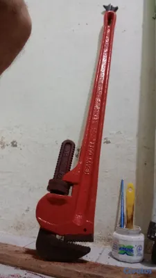 construccion e industrial - Llave Stilson GIGANTE, 36" para tubos y tuercas de hasta 6 y 7 pulgadas  2