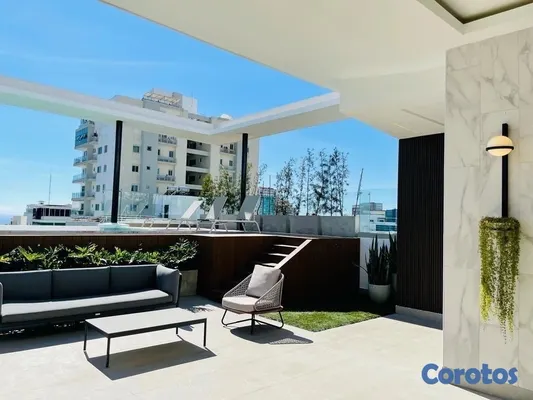 apartamentos - Apartamento en Venta US$350,000 y Renta US$2,000 2 Hab + Estudio Naco Piso Alto 12
