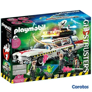 Playmobil Ghostbusters Ecto-1A Set de Vehiculo y 4 Figuras