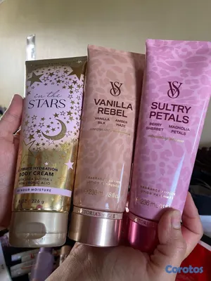 salud y belleza - victoria secret, bath and body, scrubs, crema, acido hilaurico y colageno 5