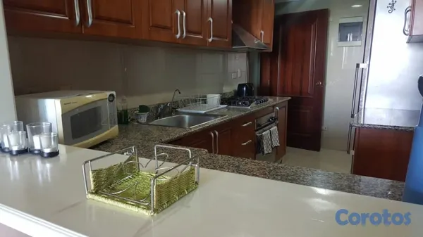 apartamentos - apartamento amueblado en malecon center 2 habitaciones  6