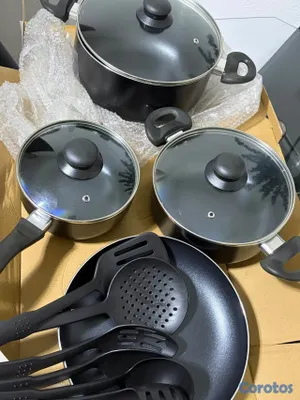 cocina - Juego de ollas 13 piezas 
 2