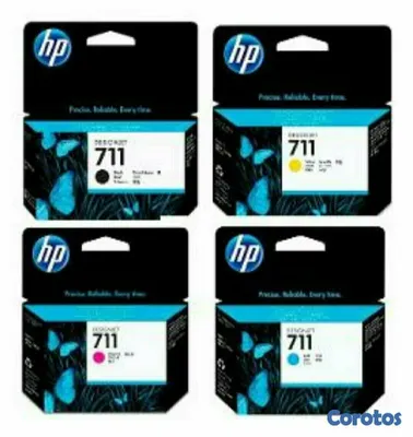 impresoras y scanners - CARTUCHO HP 711 TOTALMENTE ORIGINALES -EN TODOS LOS COLORES  PATA T120 T130 2