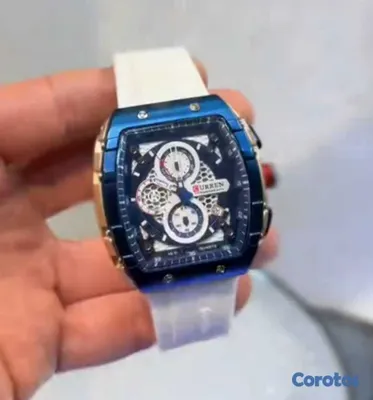 joyas, relojes y accesorios - Reloj Curren militar deportivo Cronografo fechero  2