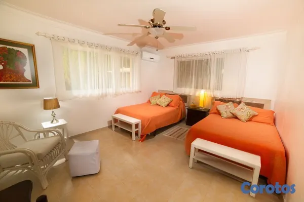 casas - Villa amueblada en guavaberry juan Dolio US$ 450,000 4H 6B 4P ID 1554 8