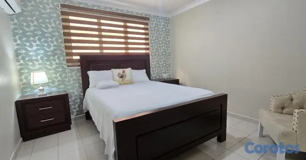 apartamentos - 1er piso amueblado las diana próximo a unión médica Santiago  10